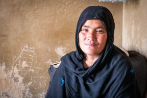 Zarmina used to believe it was impossible to grow vegetables in her village.